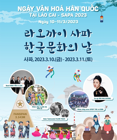 Ngày văn hóa Hàn Quốc tại Lào Cai - Sa Pa năm 2023